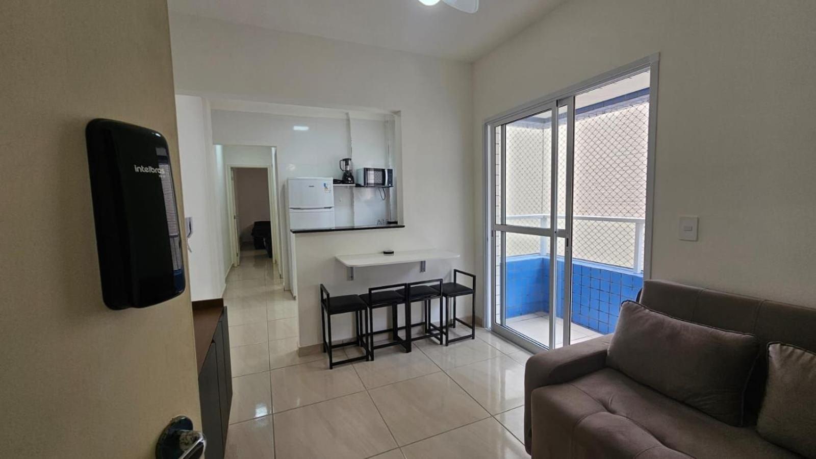 044 Aviacao Beira Mar - 1 Quarto - 10 Metros Da Praia - Wi Fi 300Mbps - Estacionamento Gratuito Praia Grande Kültér fotó