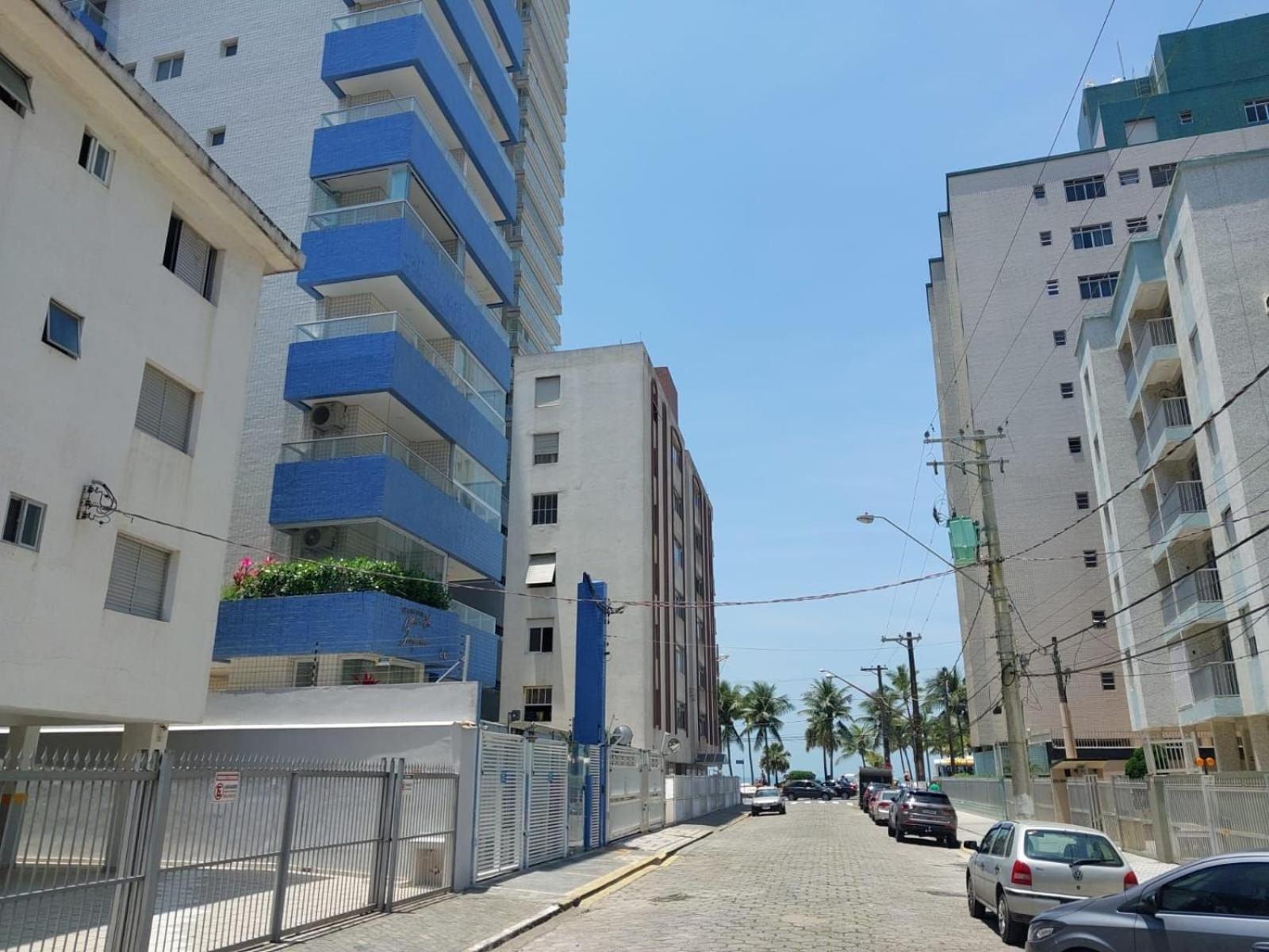 044 Aviacao Beira Mar - 1 Quarto - 10 Metros Da Praia - Wi Fi 300Mbps - Estacionamento Gratuito Praia Grande Kültér fotó