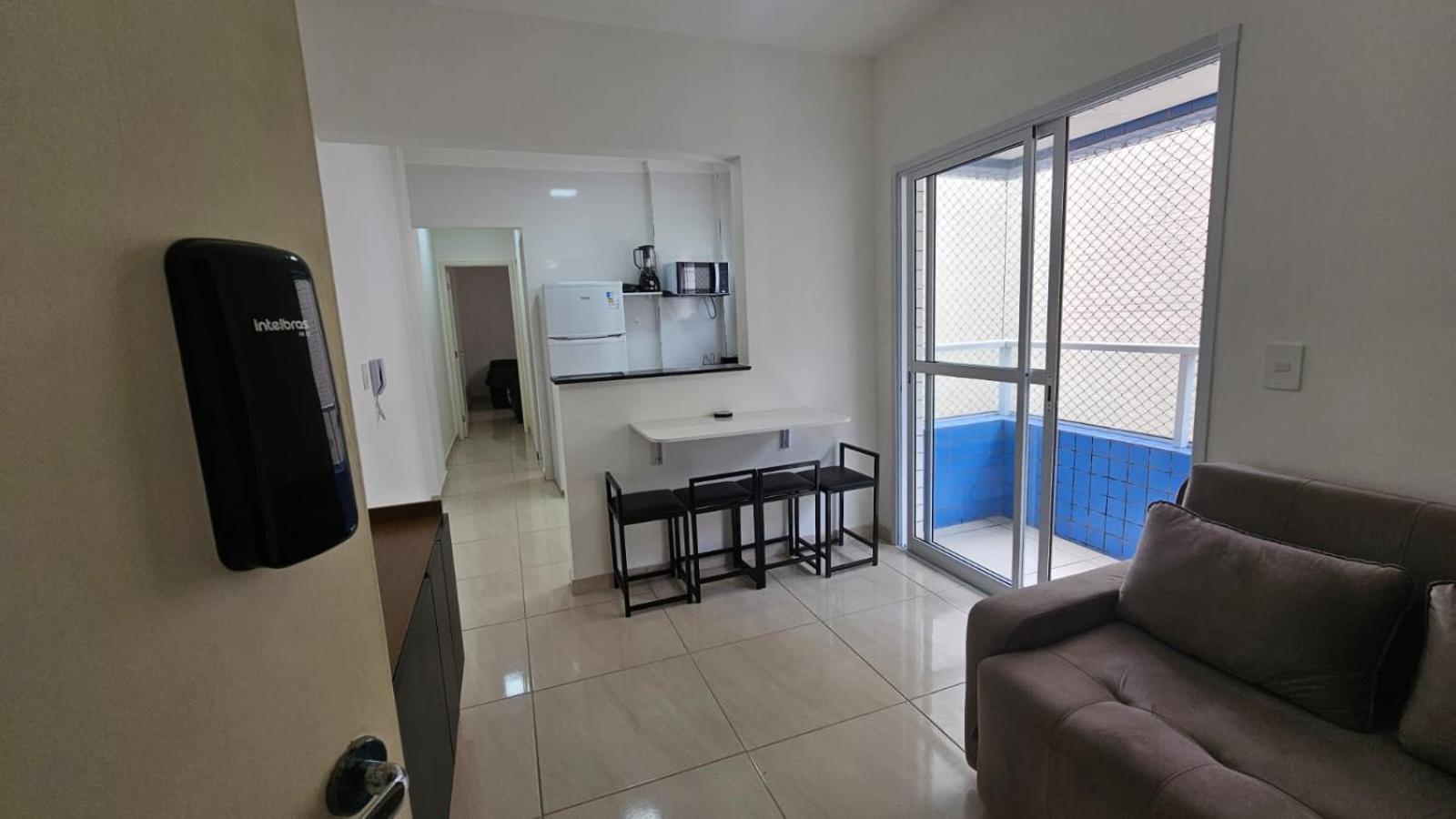 044 Aviacao Beira Mar - 1 Quarto - 10 Metros Da Praia - Wi Fi 300Mbps - Estacionamento Gratuito Praia Grande Kültér fotó